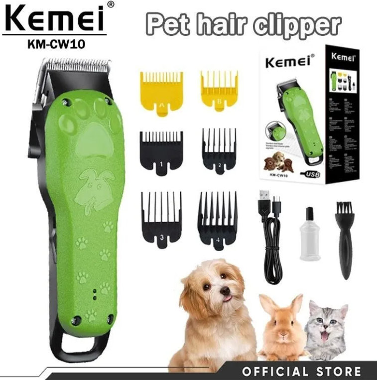 Maquina De Corte Kemei Para Perro y Gato KM-CW10