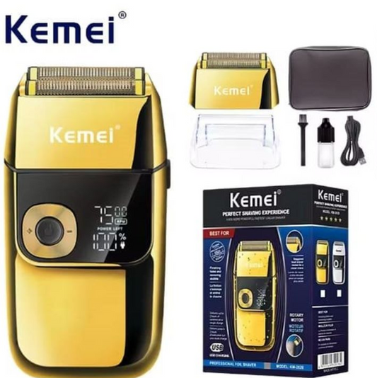 SHAVER KEMEI DORADA IMPERMEABLE