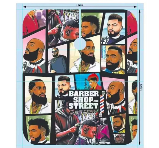 Capa de Barberia y peluqueria