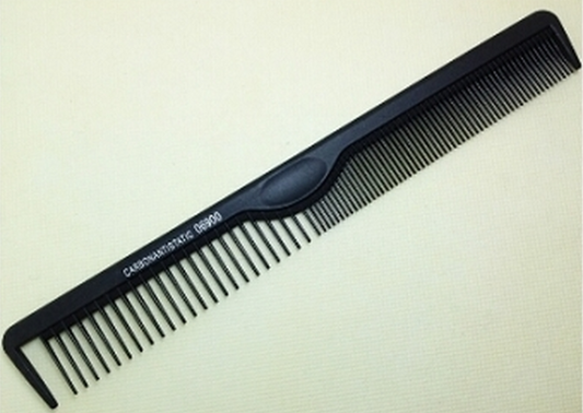 PEINETA DE CARBON PARA BARBERIA