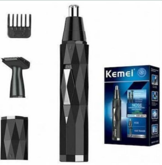 cortadora de pelo de nariz kemei