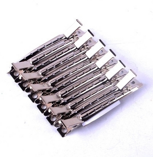 Pinzas metalicas x 12